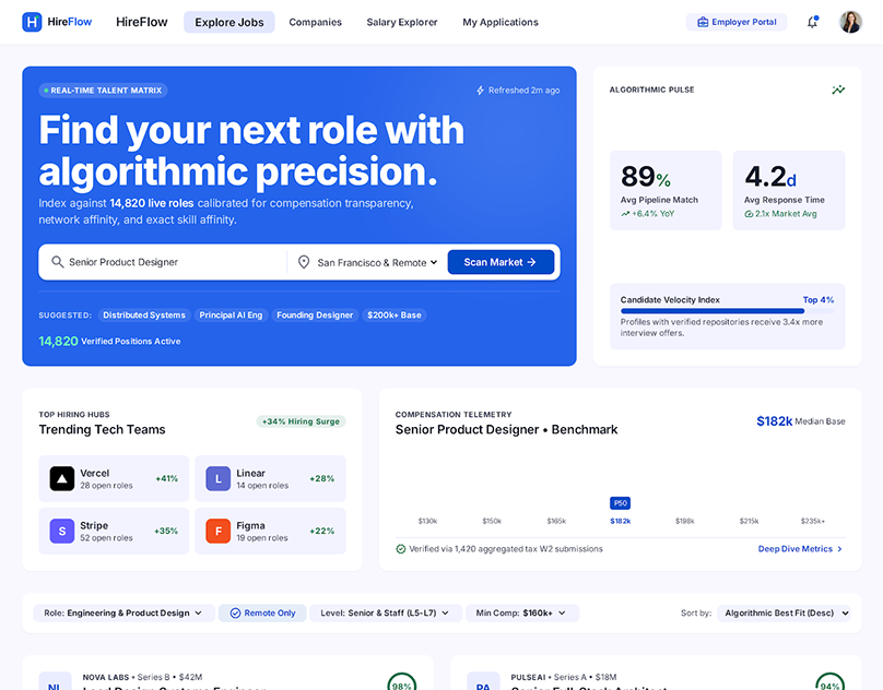 HireFlow: Job board with built-in applicant tracking